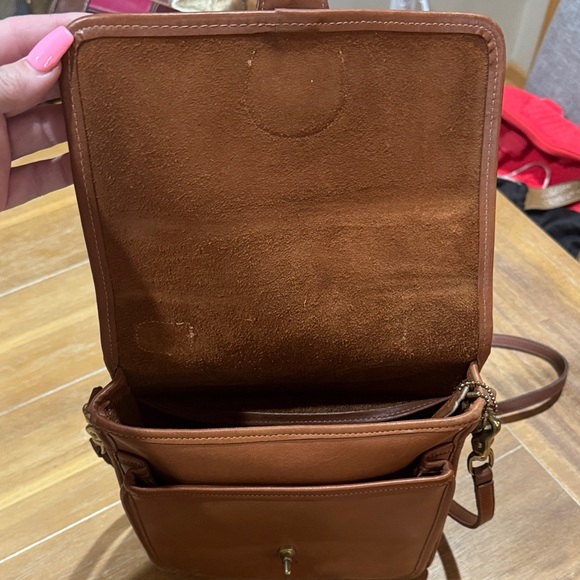 Coach Brown Leather Crossbody Bag - Picture 2 of 7
